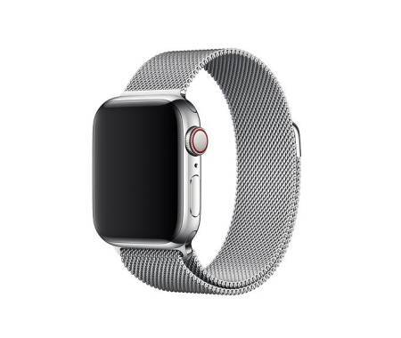 Outlet Pasek do Apple Watch Mediolańska srebrna 40mm