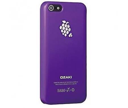 Etui do iPhone 5/5s/SE Ozaki O!coat Fruit - fioletowe