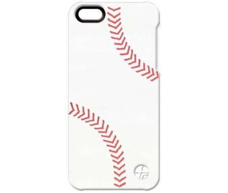 Etui do iPhone 5/5s/SE Trexta Baseball - białe 