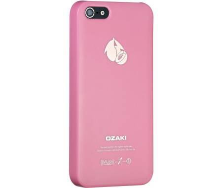 Etui do iPhone 5/5s/SE Ozaki O!coat Fruit - różowe