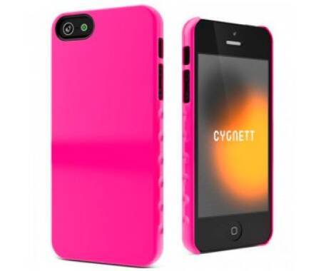 Etui do iPhone 5/5S/SE CYGNETT Pink Form Slim Hard - różowe