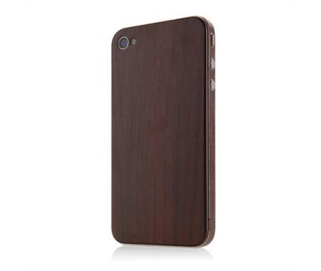 Naklejka do iPhone 4/4S Belkin Wood grain - imitacja drewna