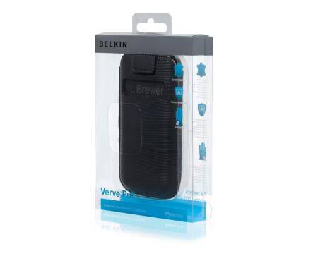 Etui do iPhone 4/4S Belkin Pull-Tab - czarne