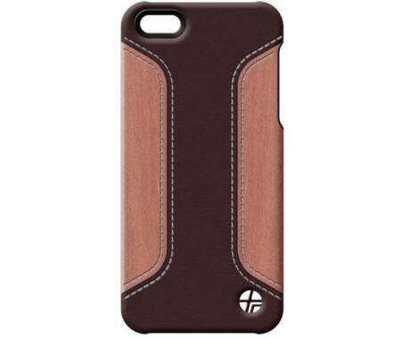 Etui do iPhone SE/ 5S Trexta Coupe - brązowe