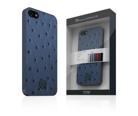 Etui do iPhone 5/5s/SE SLGDesign D3 IOL - niebieskie
