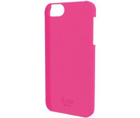 Etui do iPhone SE/5/5s iLuv Overlay Translucent - różowe