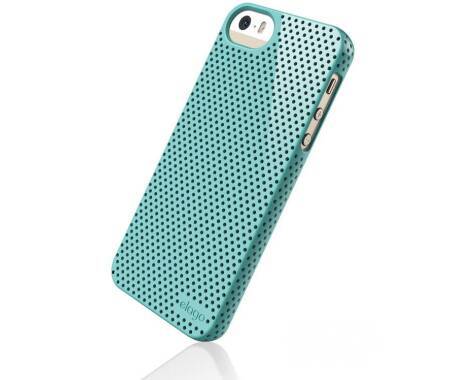 Etui do iPhone 5/5S/SE Elago S5 Breath Case - niebieskie