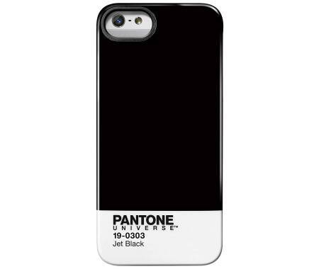Etui do iPhone 5/5S/SE Case Scenario Pantone Universe JetBlack - czarne