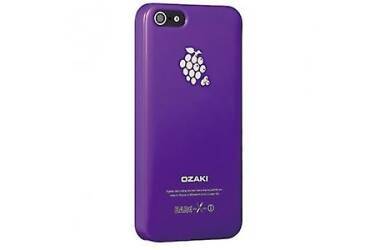 Etui do iPhone 5/5s/SE Ozaki O!coat Fruit - fioletowe