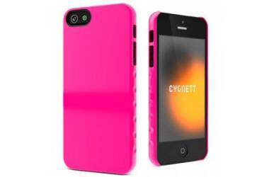 Etui do iPhone 5/5S/SE CYGNETT Pink Form Slim Hard - różowe