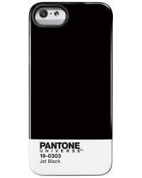 Etui do iPhone 5/5S/SE Case Scenario Pantone Universe JetBlack - czarne - zdjęcie 1