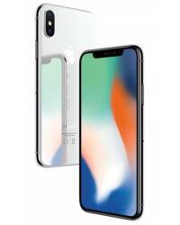 Apple iPhone X 64GB srebrny MQAD2PL/A przód - zdjęcie 4