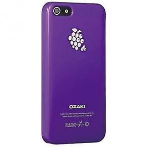 Etui do iPhone 5/5s/SE Ozaki O!coat Fruit - fioletowe - zdjęcie 1