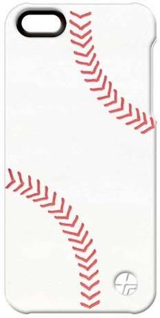 Etui do iPhone 5/5s/SE Trexta Baseball - białe  - zdjęcie 1