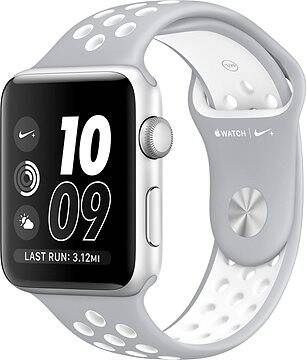 Outlet Pasek do Apple Watch 1/2/3 38mm Apple - srebrny/biały - zdjęcie 2