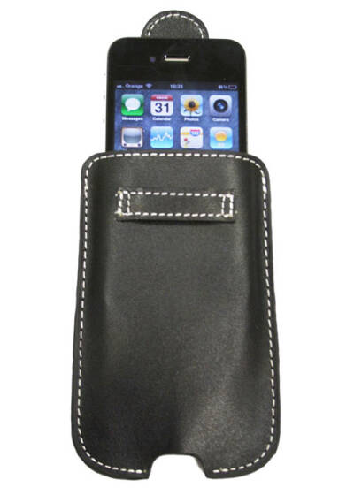 Etui do iPhone 4/4S Bludot Floppouch - czarne - zdjęcie 2