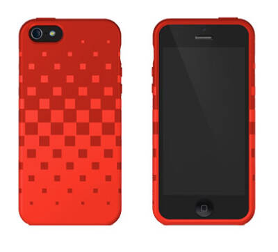 Etui do iPhone 5/5S/SE XtremeMac - czerwone - zdjęcie 1