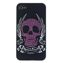 Etui do iPhone 4/4s GlamRox - czarne  - zdjęcie 1