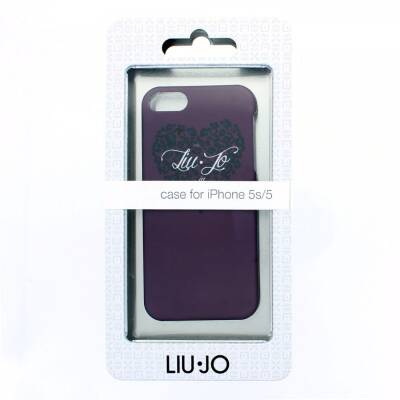 Etui do iPhone SE/ 5/5S Liu Jo Heart  Hardcase - różowe - zdjęcie 5