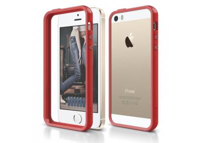Etui do iPhone 5/5S/SE Elago S5 Bumper - czerwone - zdjęcie 1