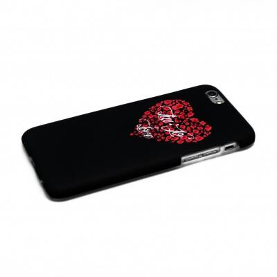 Etui do iPhone 5/5S/SE Liu Jo Black Heart Hard Case - czarne - zdjęcie 1